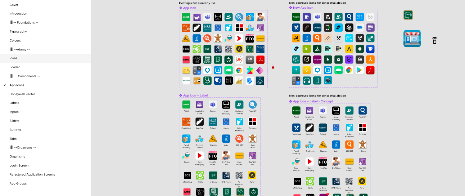 The beginnings of a logical design system